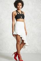 Forever21 Asymmetrical Ruffle Skirt