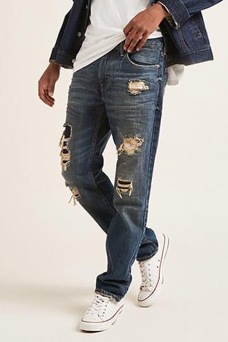 Forever21 Levis Distressed Jeans