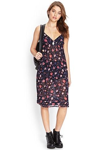 Forever21 Blooming Floral Slip Dress