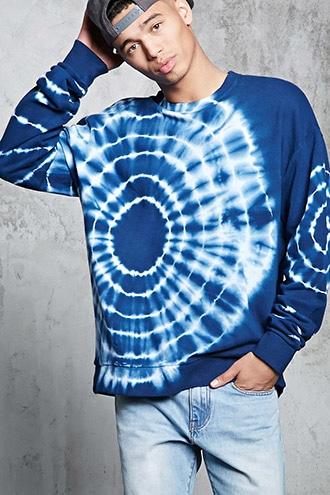Forever21 Tie-dye Sweatshirt