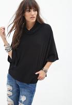 Forever21 Cowl Neck Poncho