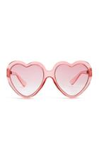 Forever21 Heart Shaped Sunglasses