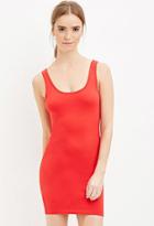 Forever21 Women's  Tomato Mini Bodycon Dress