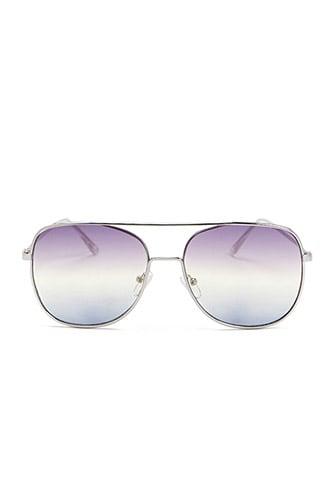 Forever21 Premium Square Aviator Sunglasses