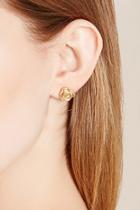 Forever21 Floral Ear Cuff Stud Set