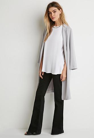 Forever21 Vented-back Crepe Tank
