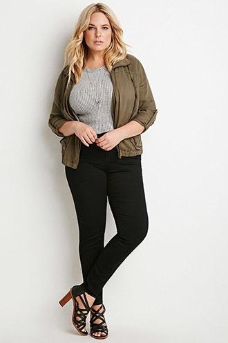 Forever21 Plus Size Skinny Jeans (regular)