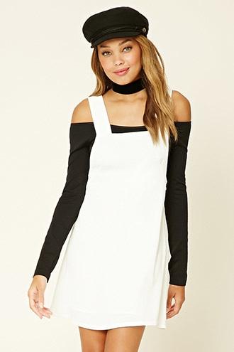 Forever21 Women's  Woven Crisscross-back Dress