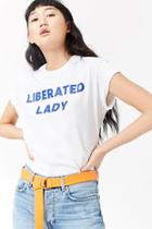 Forever21 The Style Club Liberated Lady Graphic Tee