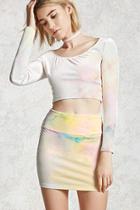 Forever21 Tie-dye Mini Skirt