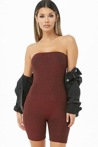 Forever21 Publik Lurex-blend Romper
