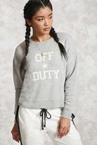 Forever21 Off Duty Graphic Sweatshirt