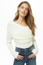 Forever21 Ribbed Crossover Sweater