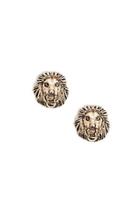 Forever21 Statement Lion Stud Earrings