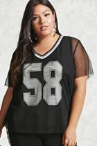 Forever21 Plus Size Athletic Jersey