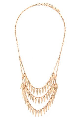 Forever21 Spike Statement Necklace