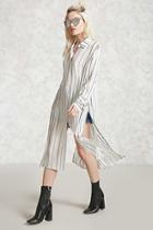 Forever21 Striped Sheer Tunic