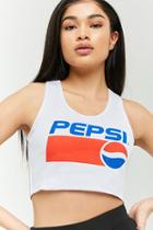 Forever21 Pepsi Graphic Crop Top