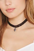 Forever21 Faux Suede Choker Set