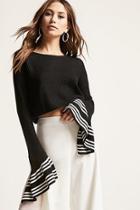 Forever21 Trumpet-sleeve Sweater