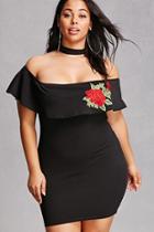 Forever21 Plus Size Bodycon Choker Dress
