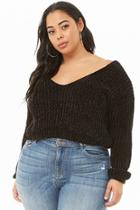 Forever21 Plus Size Chenille Cutout Sweater