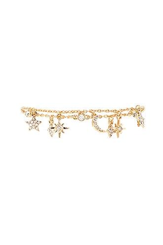 Forever21 Rhinestone Charm Bracelet