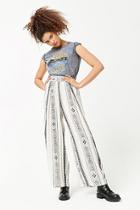 Forever21 Geo Print Palazzo Pants