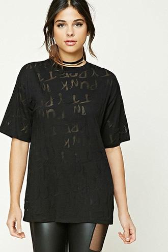Forever21 Pretty In Punk Graphic Tee