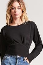 Forever21 Shirred-waist Top