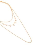 Forever21 Layered Spiral Chain Necklace