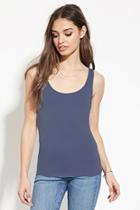 Forever21 Women's  Faience Stretch Knit Tank