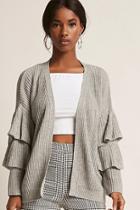 Forever21 Tier-sleeve Cardigan