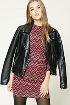 Forever21 Chevron Pattern Mini Dress