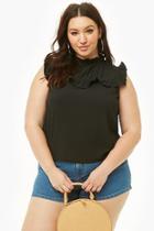 Forever21 Plus Size Ruffle-trim Top