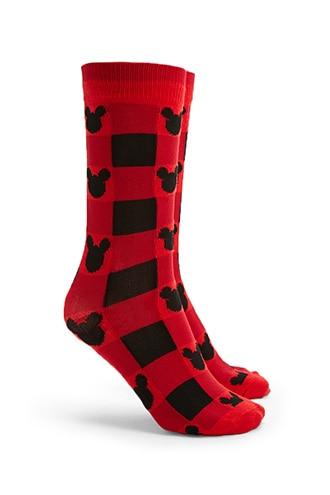 Forever21 Mickey Mouse Crew Socks