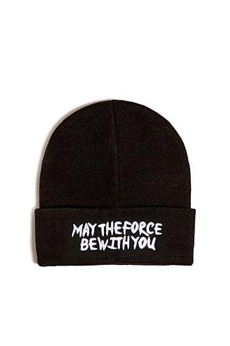 Forever21 Men May The Force Be With You Knit Beanie