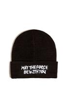 Forever21 Men May The Force Be With You Knit Beanie