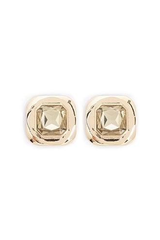 Forever21 Statement Faux Gem Stud Earrings