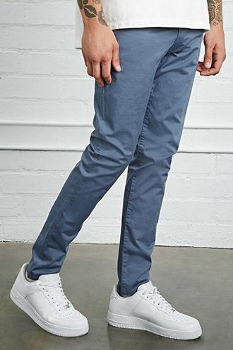 Forever21 Cotton-blend Slim Fit Pants