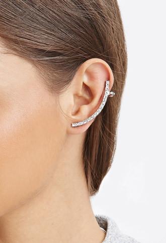 Forever21 Rhinestone Ear Cuffs