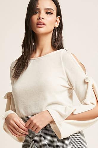 Forever21 Open-sleeve Knit Top
