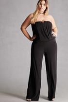 Forever21 Plus Size Strapless Jumpsuit
