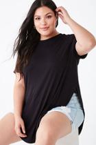 Forever21 Plus Size Curved-hem Top