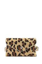 Forever21 Faux Fur Leopard Belt Bag