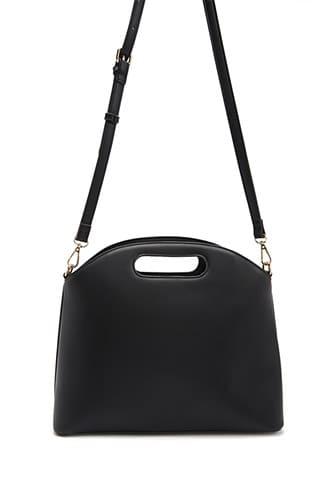 Forever21 Faux Leather Structured Handbag