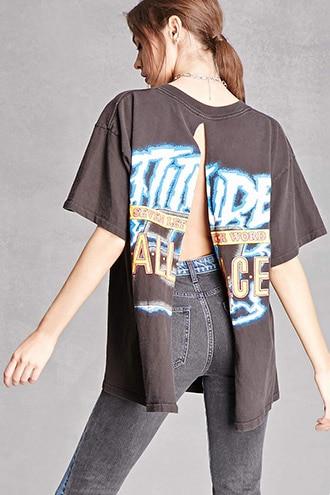 Forever21 Repurposed Rusty Wallace Tee