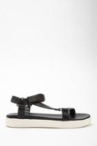 Forever21 Jane And The Shoe Faux Leather Platform Sandals