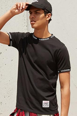 21 Men Men's  Vision Street Wear Logo Tee