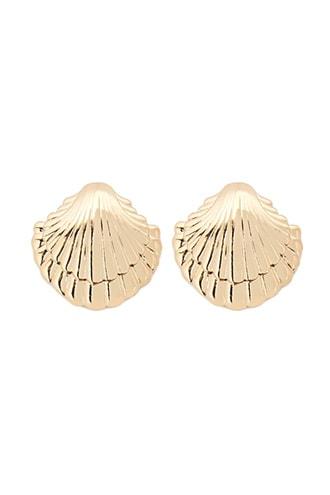 Forever21 Seashell Stud Earrings